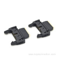 2.54mm Pitch Ejector header Connector Straight Add Female Headr Plastic H41.3mm 2*10P